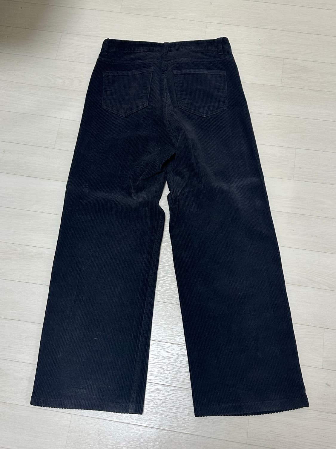 코듀로이 팬츠 블랙 바지 S사이즈 상품이미지9