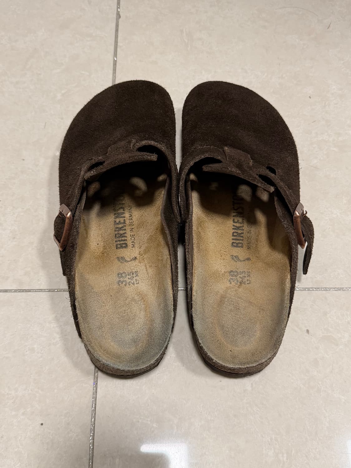 버켄스탁(Birkenstock) 보스턴 모카 내로우 38 상품이미지4