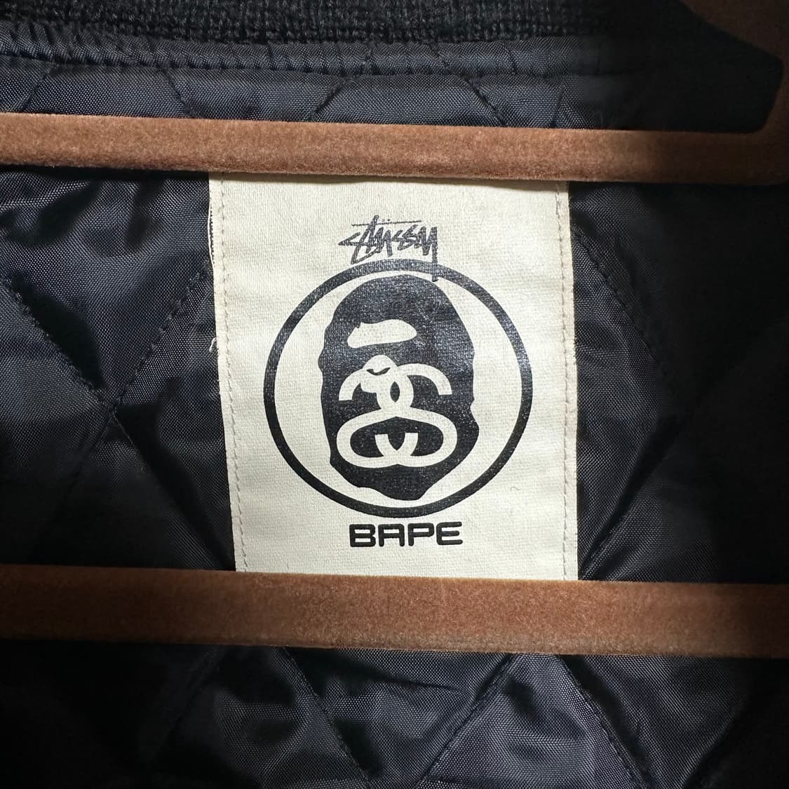 스투시 베이프 바시티 자켓 XL사이즈 상품이미지7