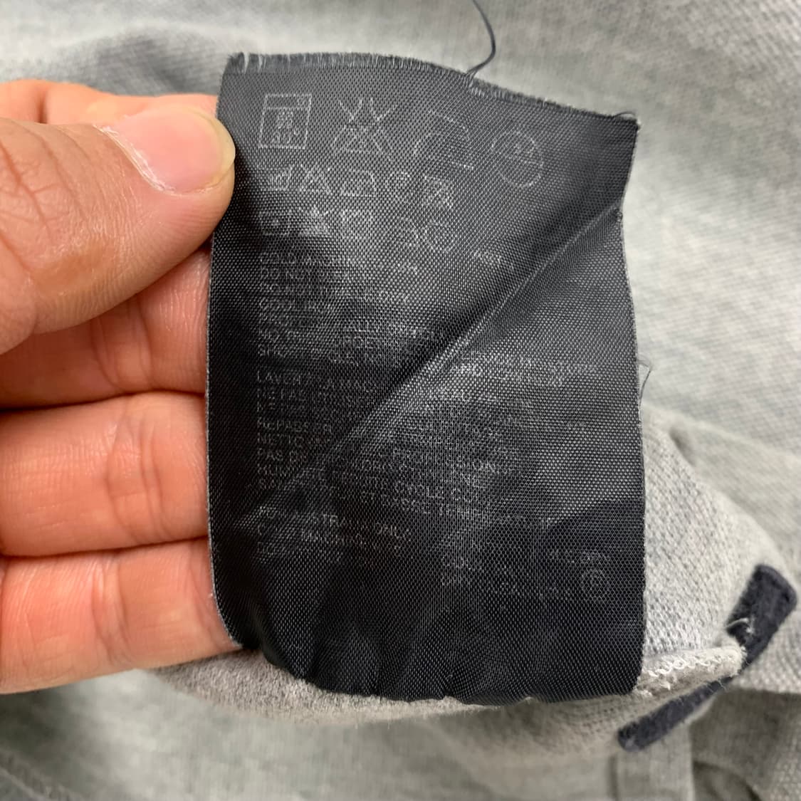 프라다 스포츠 아카이브 빈티지 롱슬리브 카라티 그레이 상품이미지8