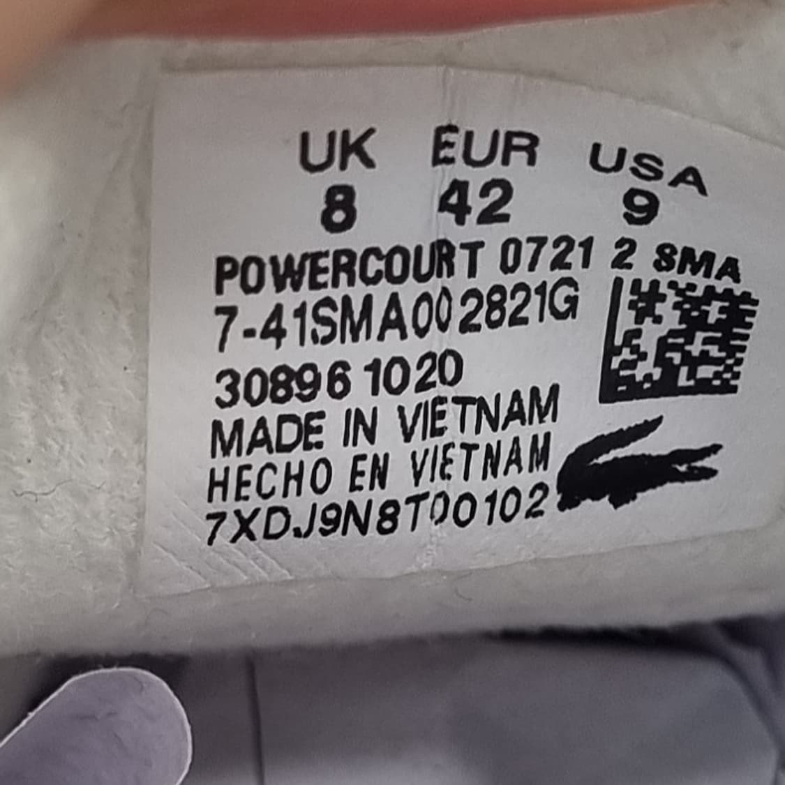 라코스테 파워코트레더 스니커즈 270 상품이미지6