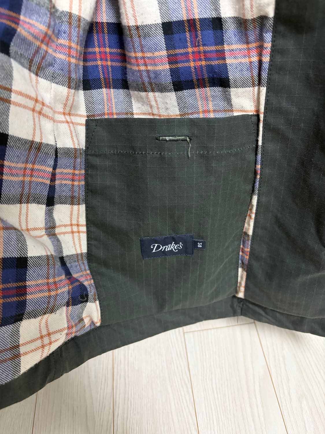 드레익스 D-43 왁스드 립스탑 필드자켓 상품이미지3