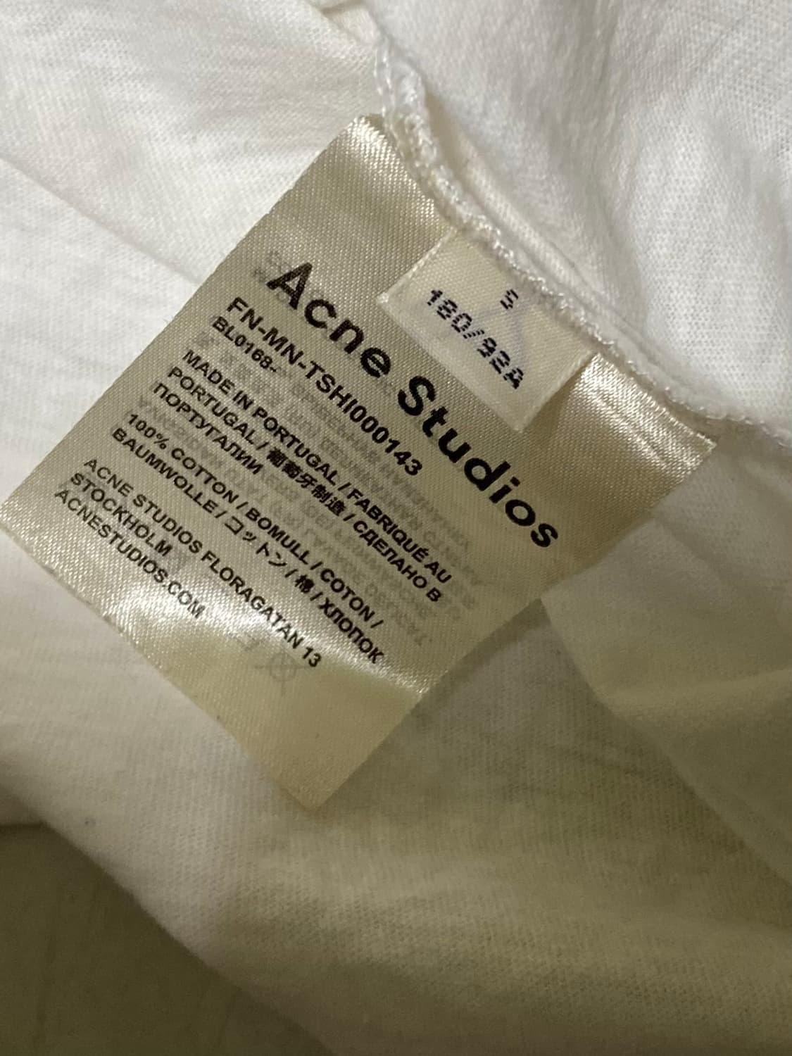 아크네스튜디오 정품 롱 슬리브 105 사이즈 상품이미지5