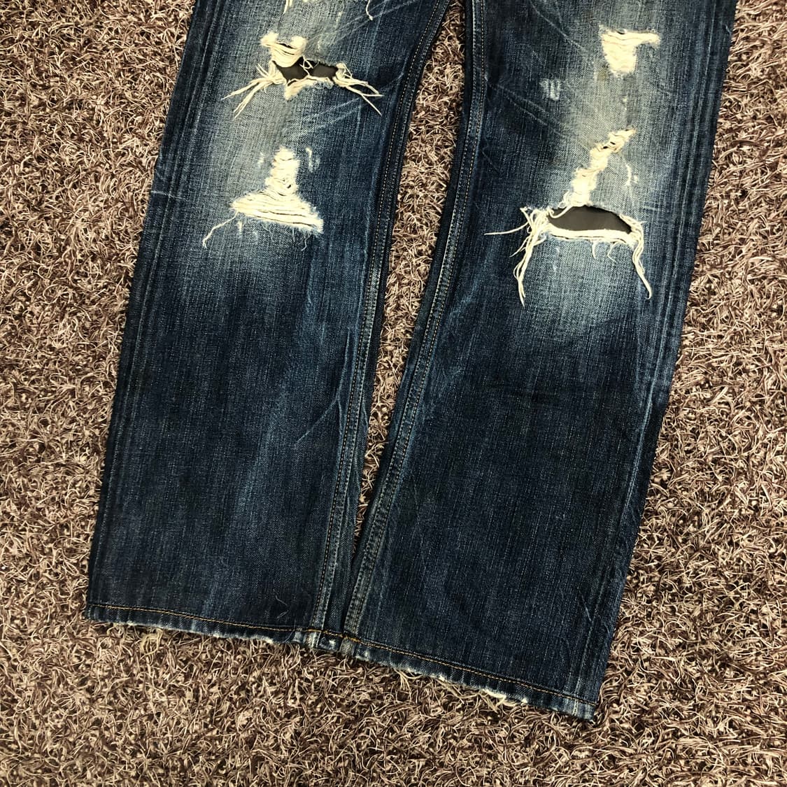 디젤 LARKEE 라키 디스 데미지 워싱 청바지 상품이미지3