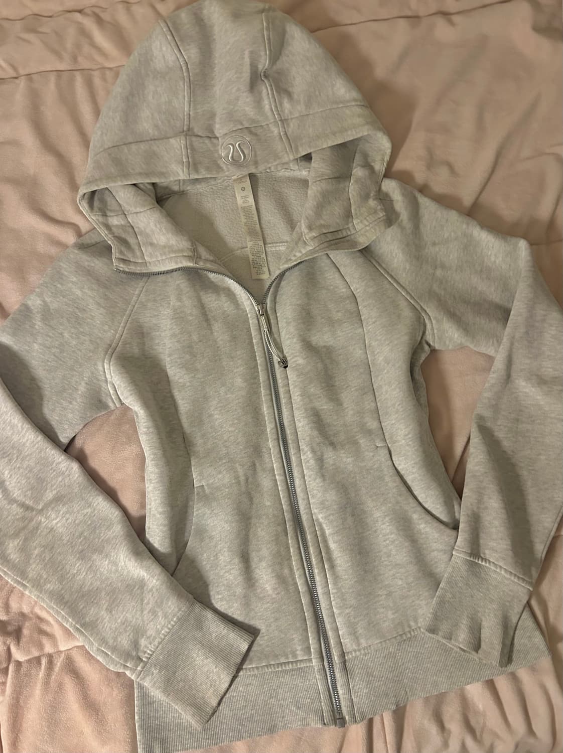 룰루레몬 스쿠바 후드집업 그레이 상품이미지4