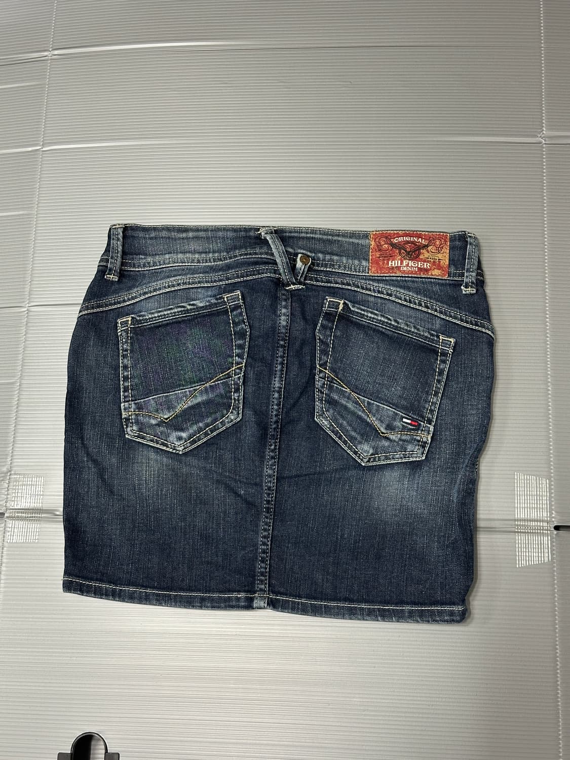 타미힐피거 데님 미니 스커트 치마 XS 상품이미지4
