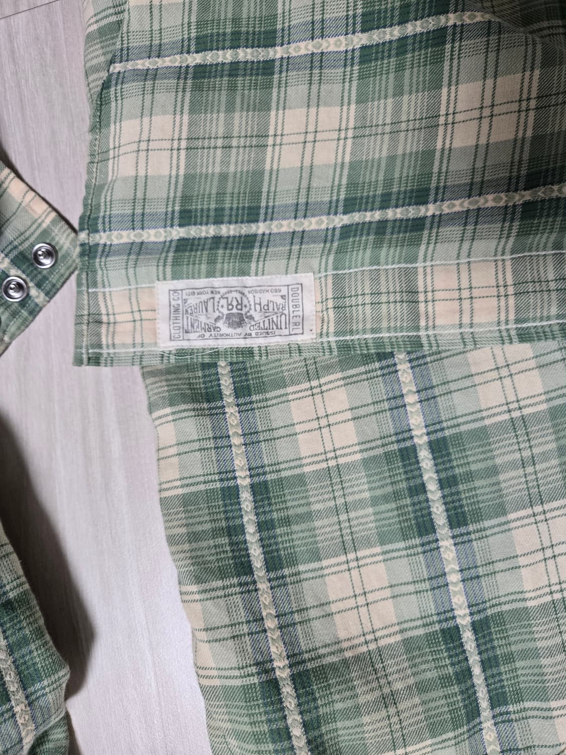 rrl 더블알엘 웨스턴 셔츠 L 상품이미지3