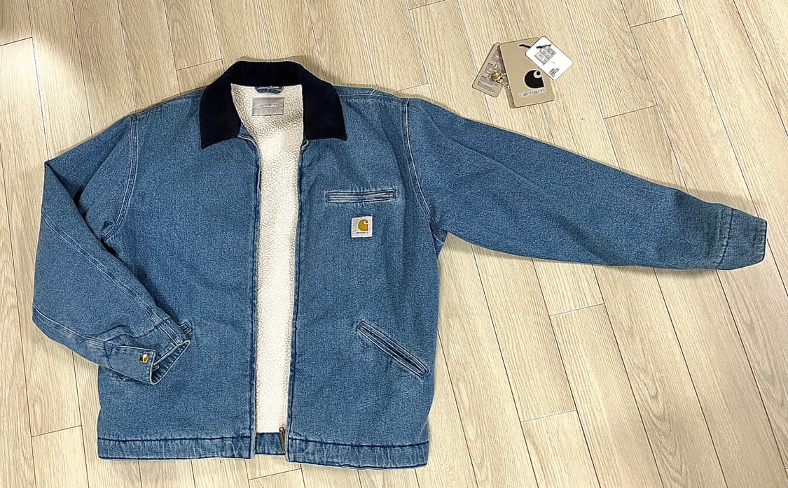 Carhartt OG Detroit Jacket (Winter) Blue 상품이미지2