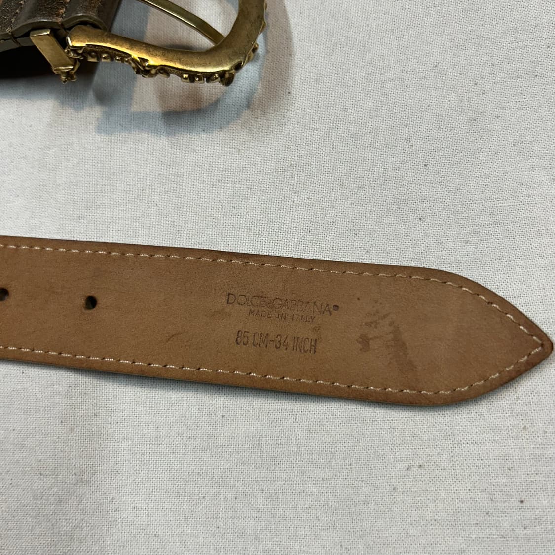 돌체앤가바나 체인 벨트 made in italy 상품이미지6