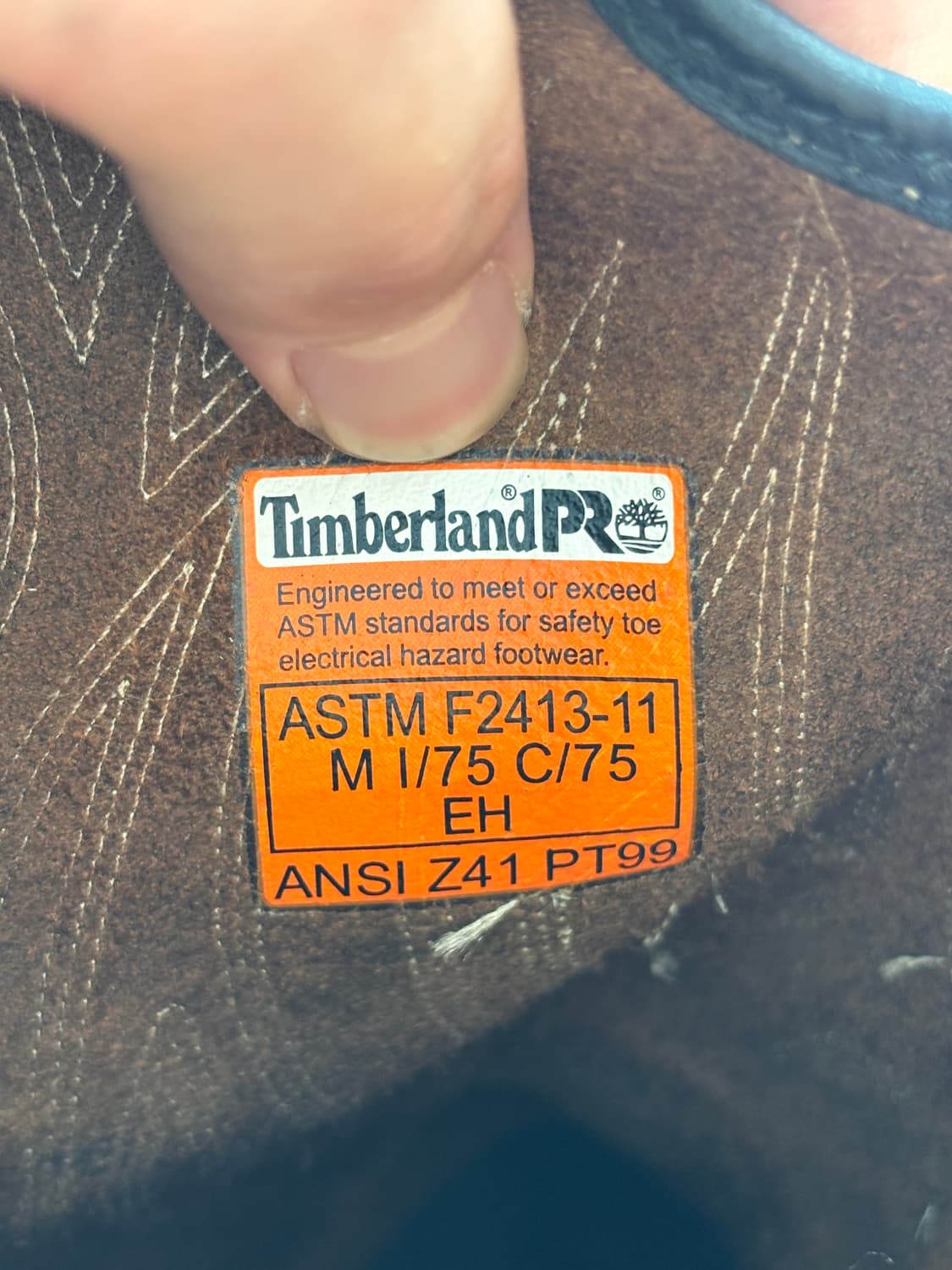 빈티지 팀버랜드 웨스턴 워크부츠 US11.5/295 엔지니어 바이커 상품이미지9