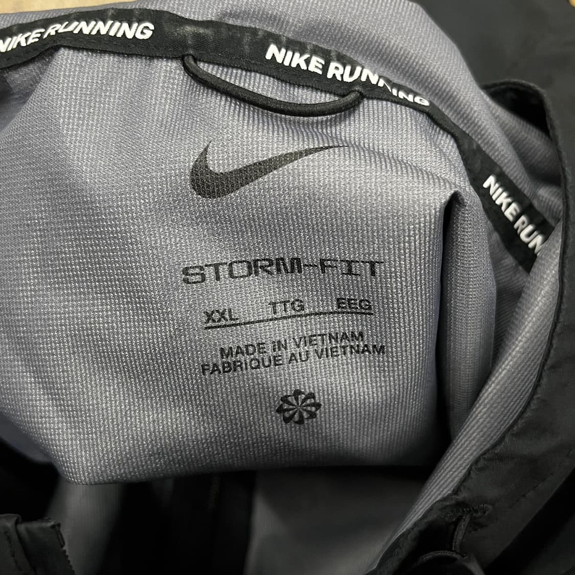 [정품/XXL] 나이키 블랙 바람막이 후드집업 b17 상품이미지5
