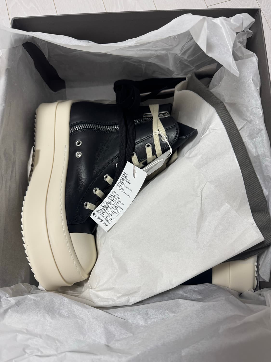 (40,41) 26ss 릭오웬스 메가범퍼 라몬즈 LCO 상품이미지2