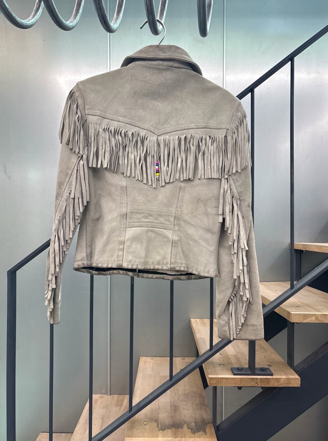 COSA NOVA 빈티지 스웨이드 가죽 자켓 상품이미지2