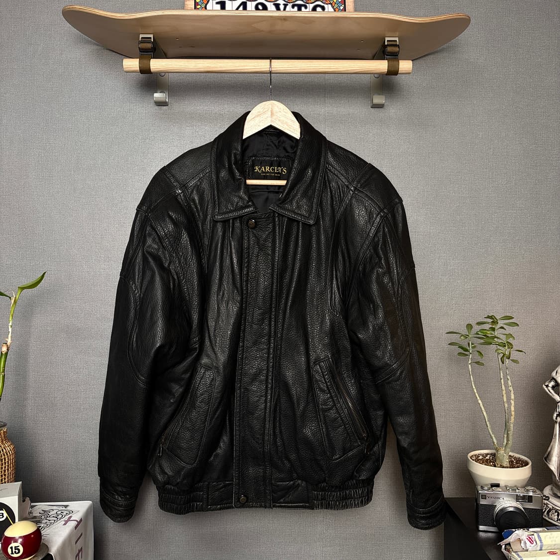 램스킨 봄버자켓 상품이미지2