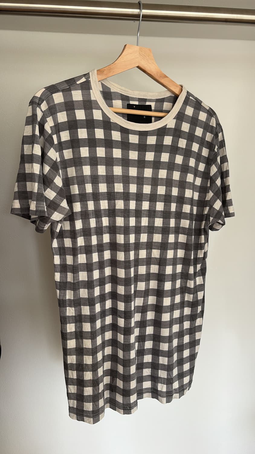 YMC Checker Tee 상품이미지2
