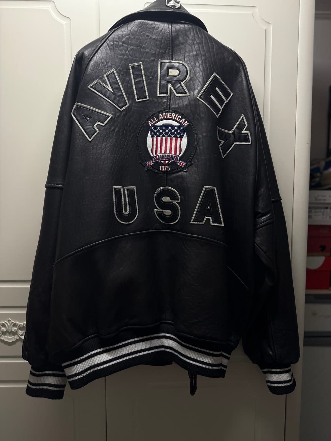 아비렉스 아이콘 자켓 블랙 XL 상품이미지2