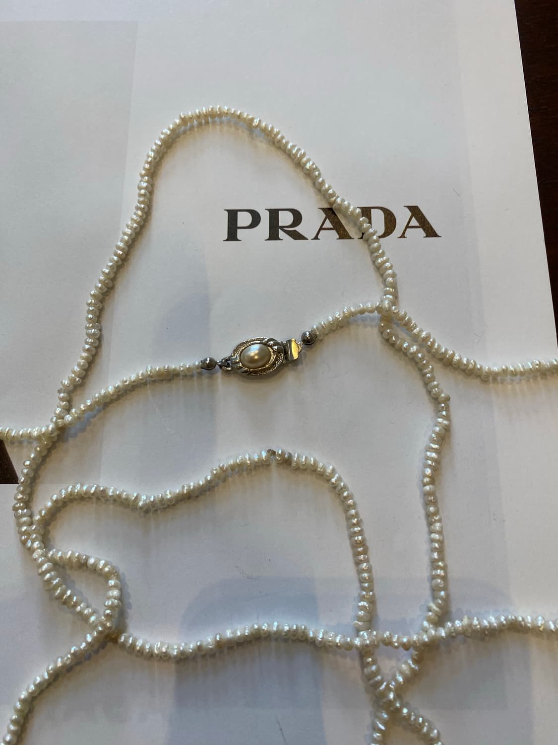 못난이진주 일본 목걸이 롱 담수 진주 목걸이 상품이미지4