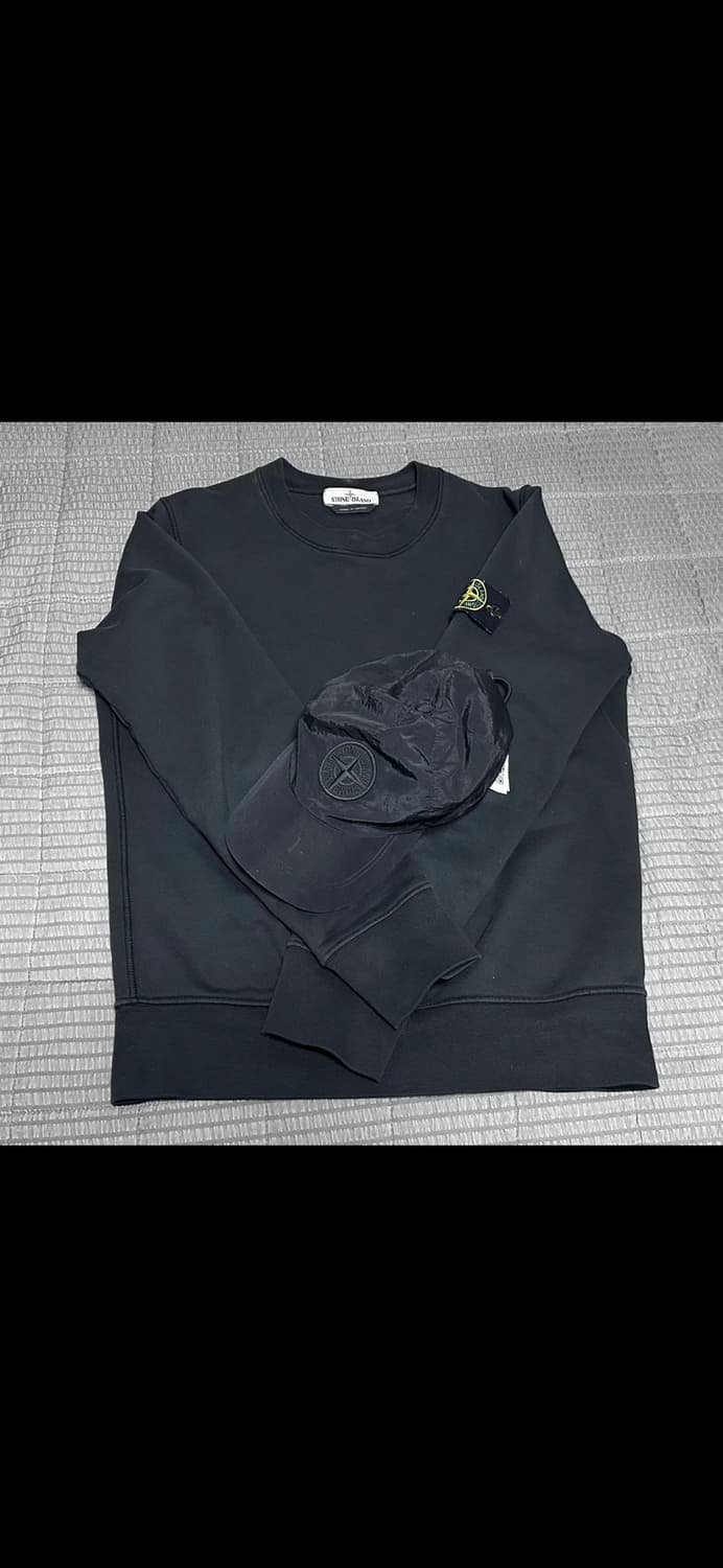 스톤아일랜드 맨투맨 모자 상품이미지1