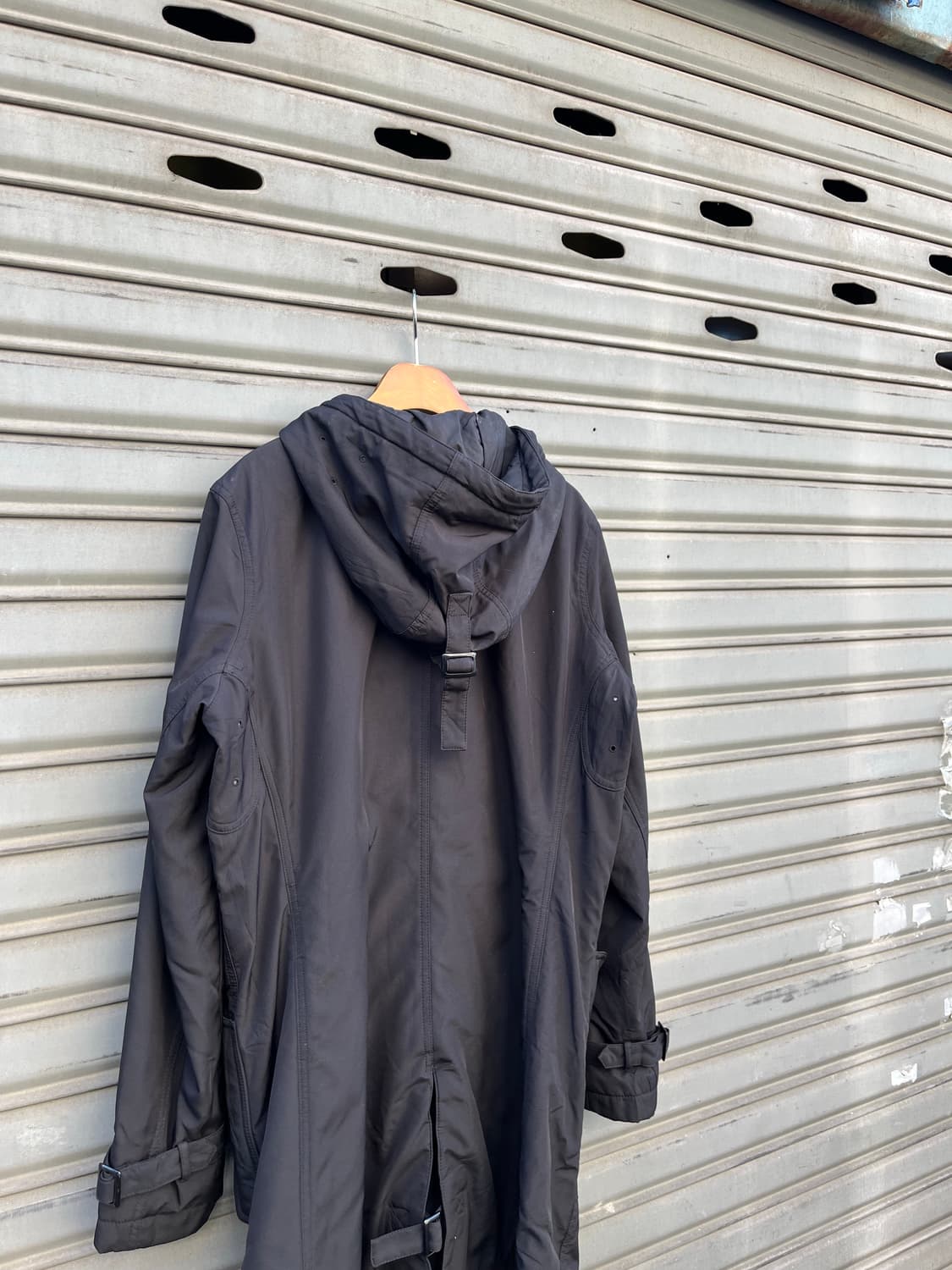 00s Armani Jeans 패디드 후드 코트 상품이미지5