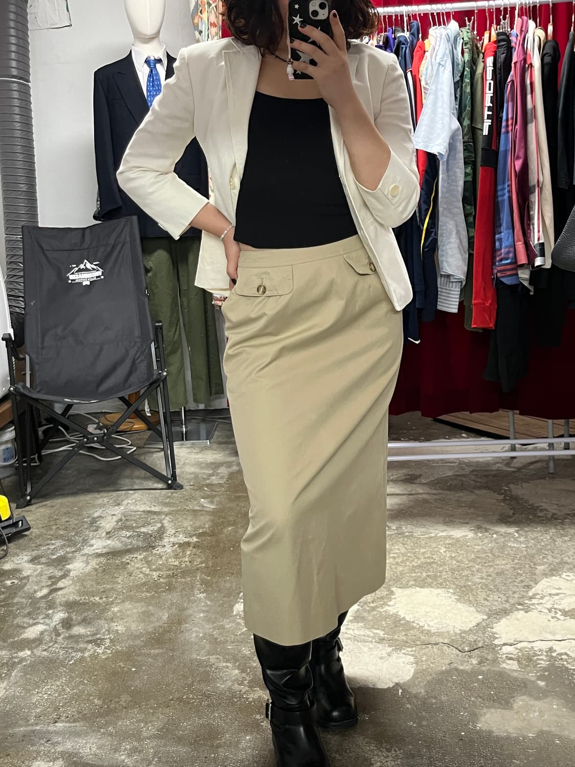 Burberry 버버리 롱 스커트 상품이미지1