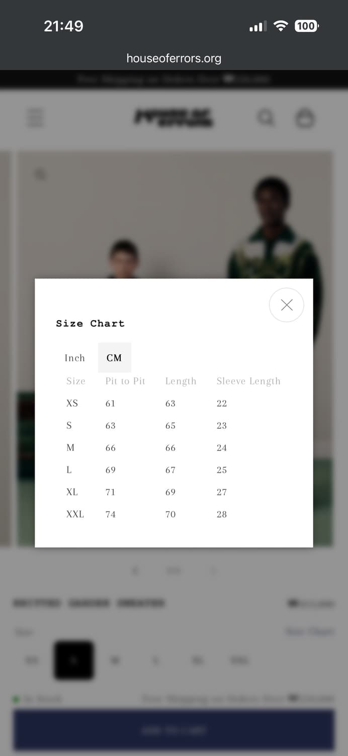 하우스 오브 에러스 니티드 가든 스웨터 L 상품이미지3