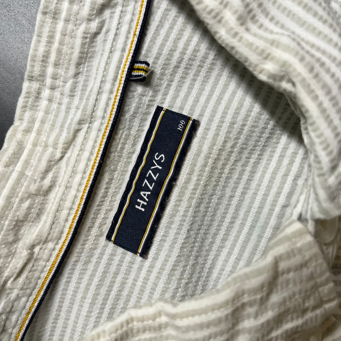 헤지스 스트라이프 셔츠 상품이미지5