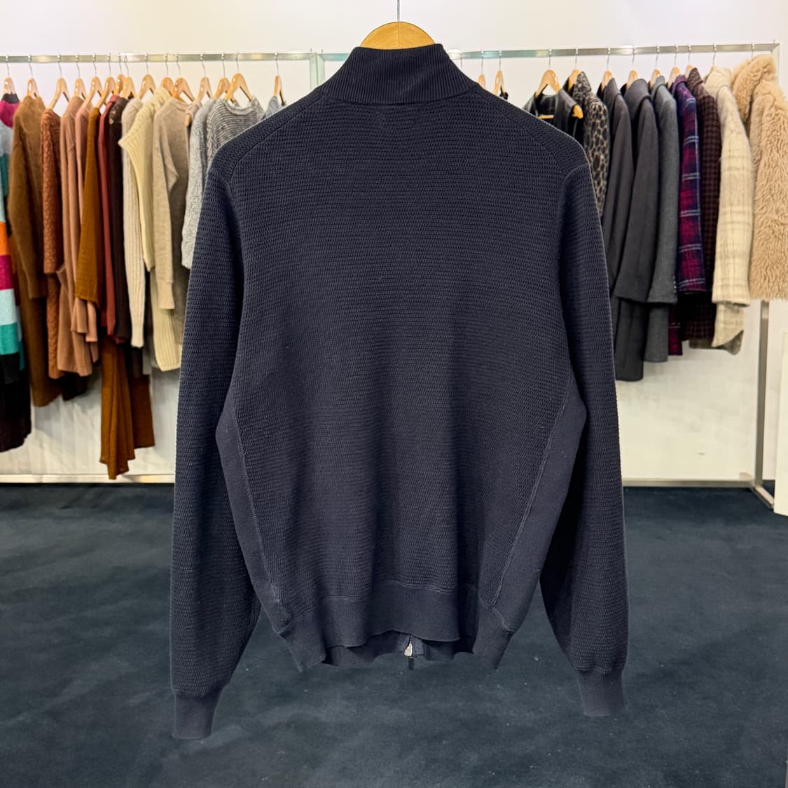 [M] 마시모두띠 캐시미어 니트집업 상품이미지2