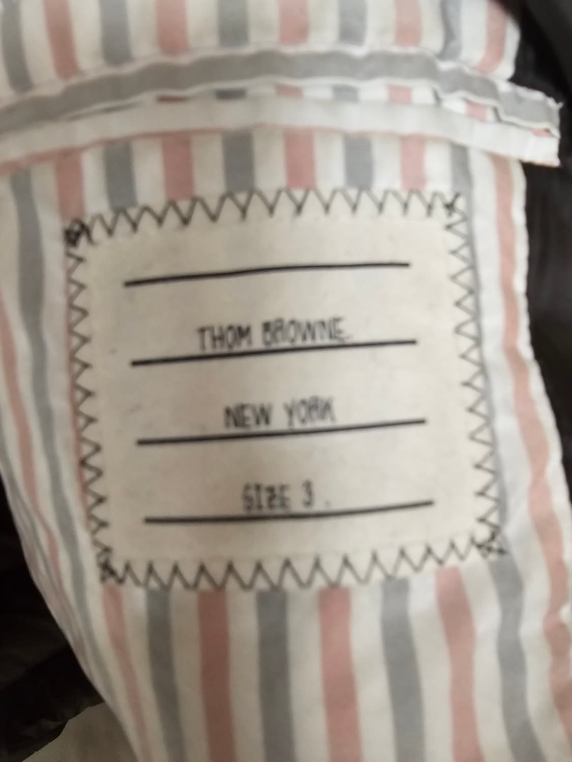 톰브라운 사선완장 후드 롱패딩(3/100~105/정품) 상품이미지7