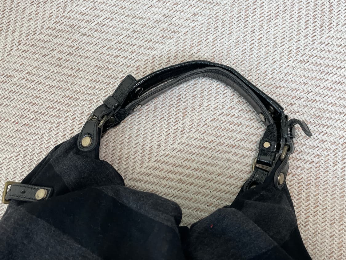 레갈로 도쿄 스트라이프 개더 토트백 J03878 상품이미지7