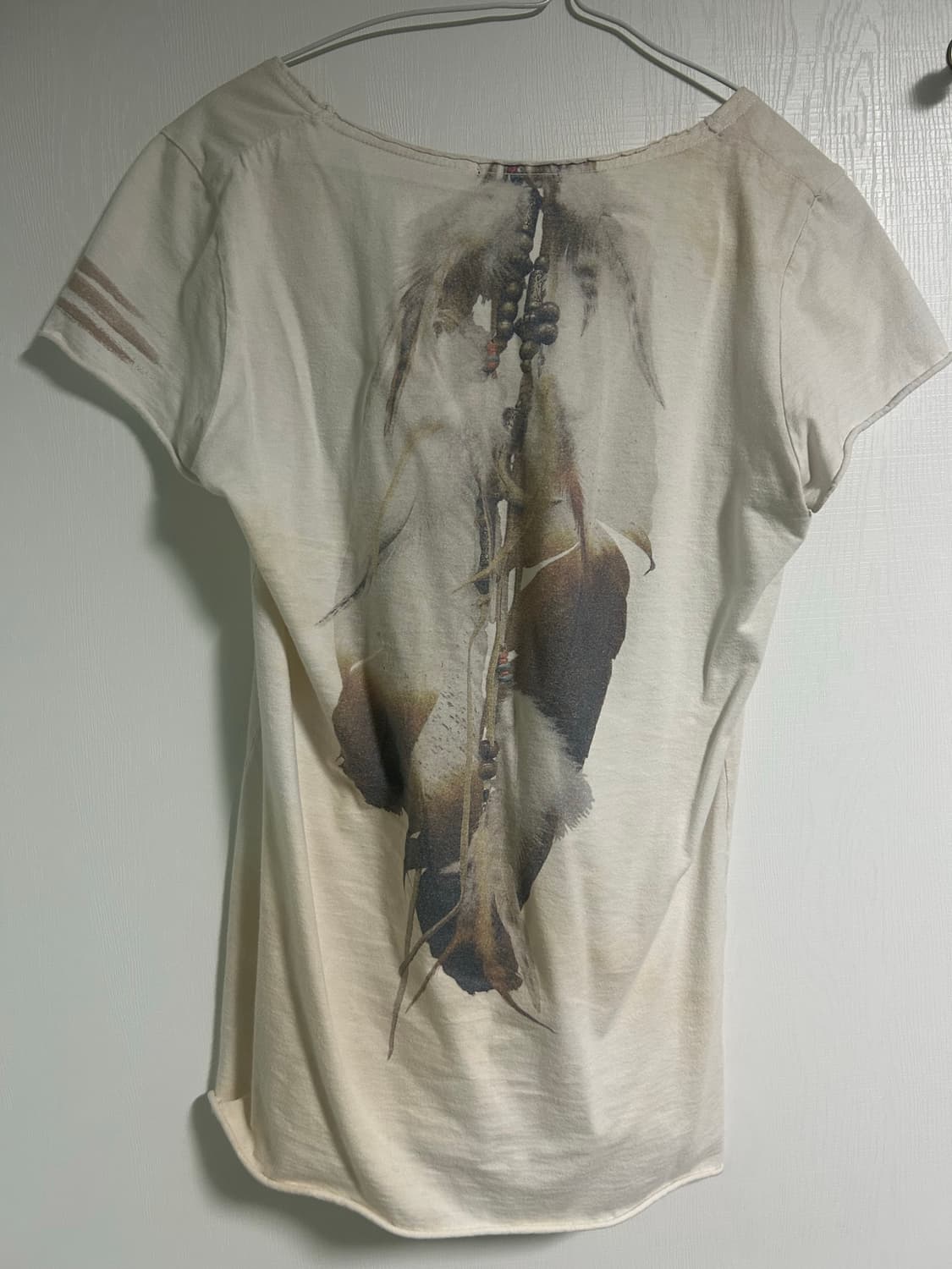 Goa feather t shirt 상품이미지1