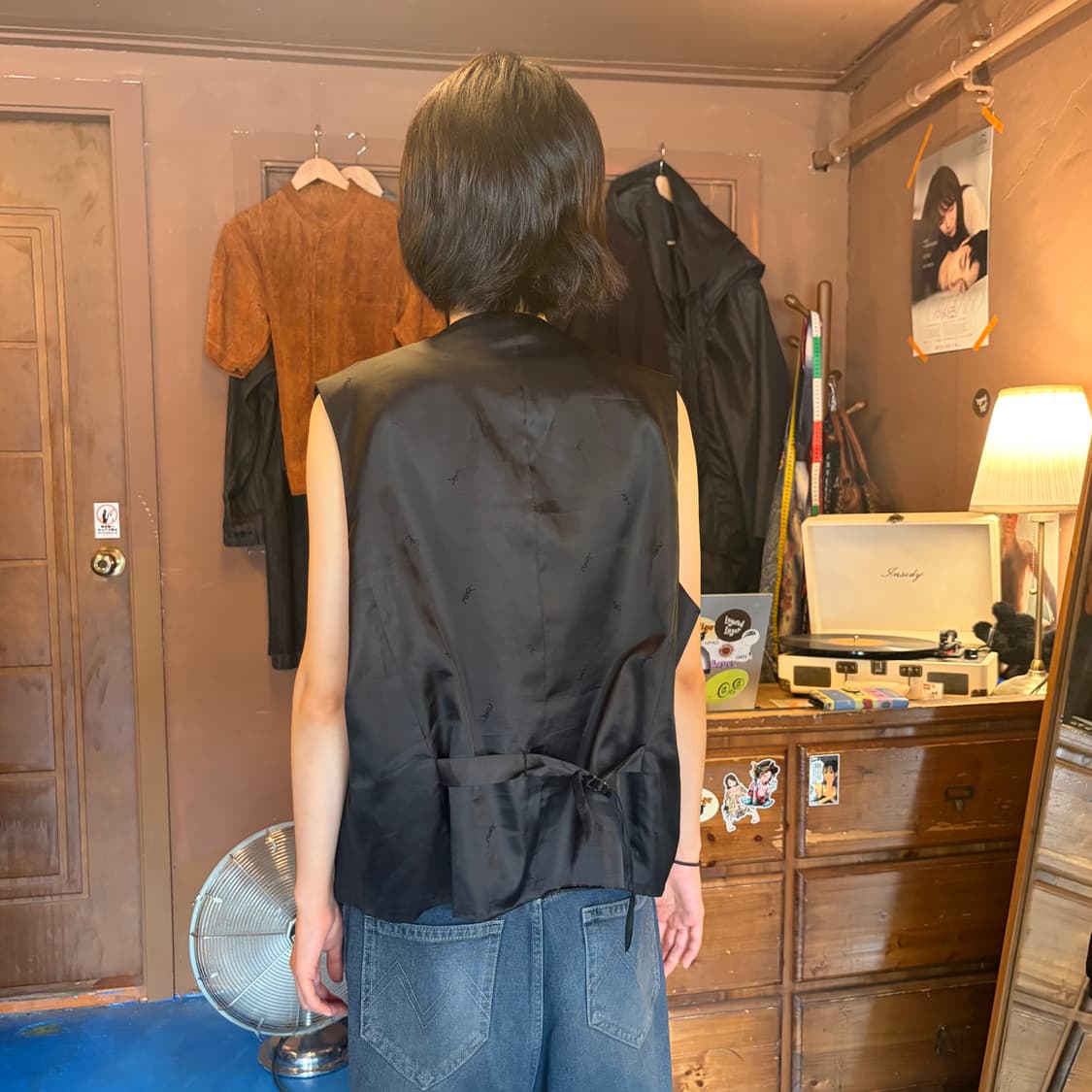 90s  ysl 입생로랑 신치백 울 베스트 상품이미지4