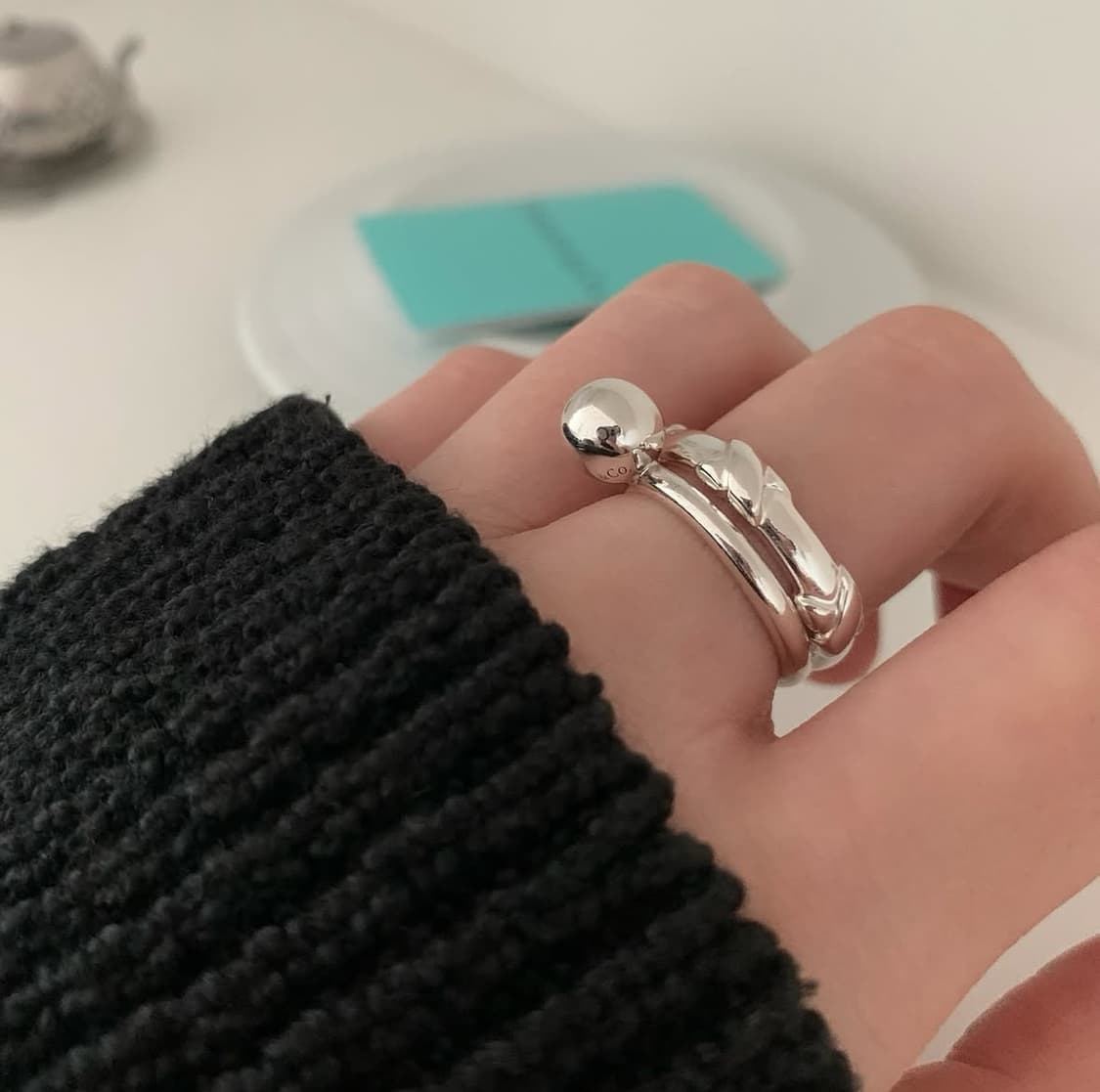 티파니앤코 볼 반지 상품이미지1