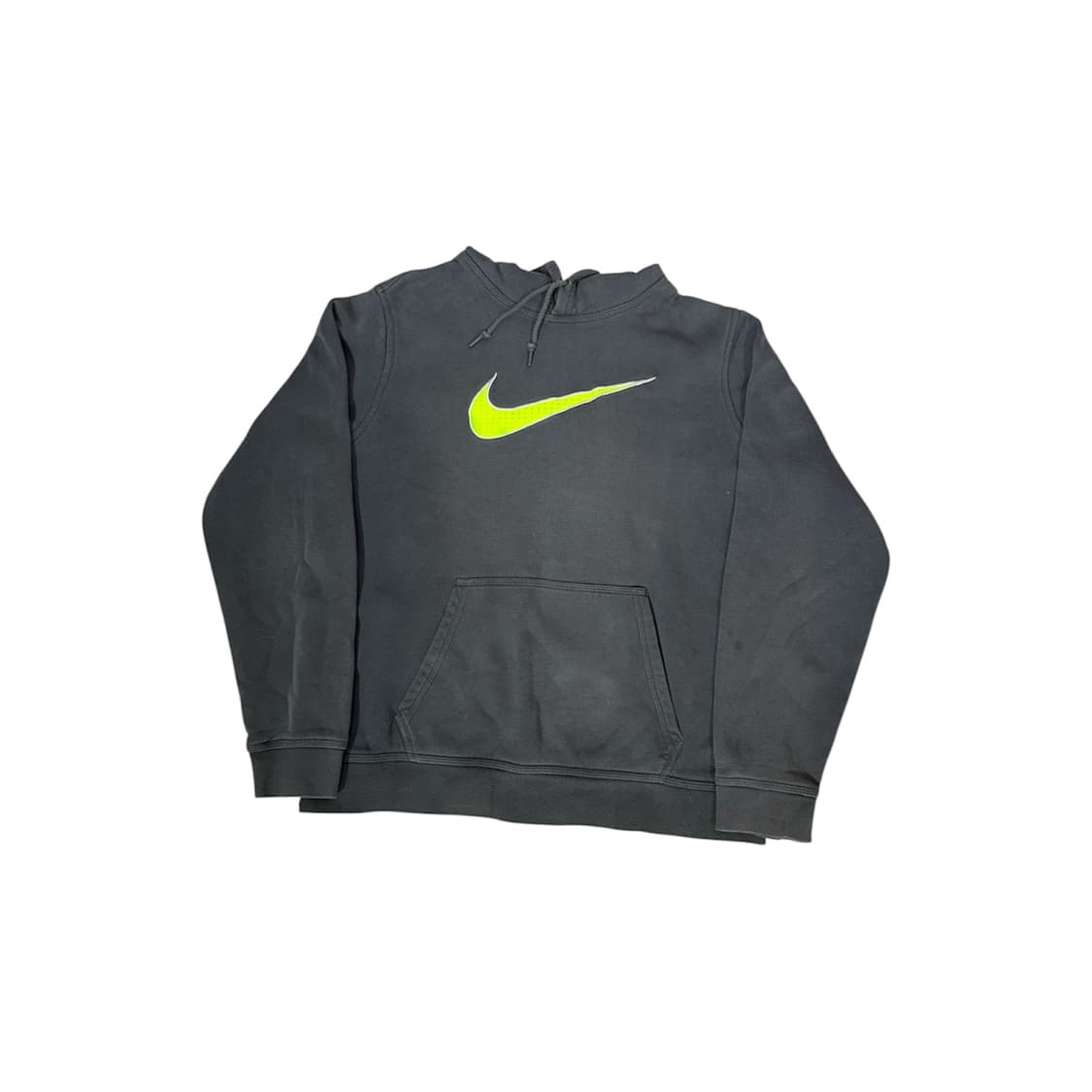 나이키 빅 로고 스우시 차콜 후드티 L 상품이미지5