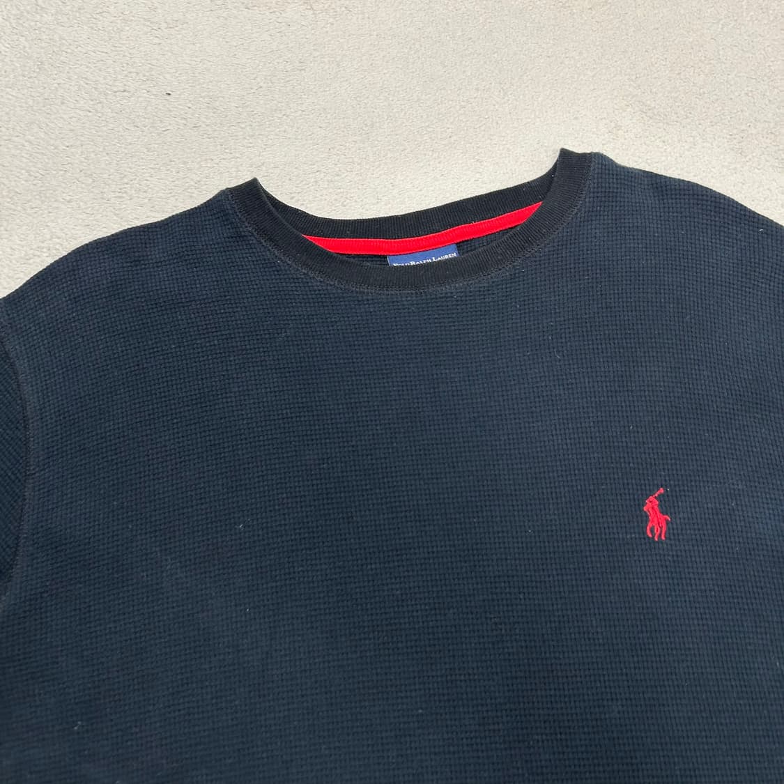 Polo Black Waffle Knit  상품이미지5