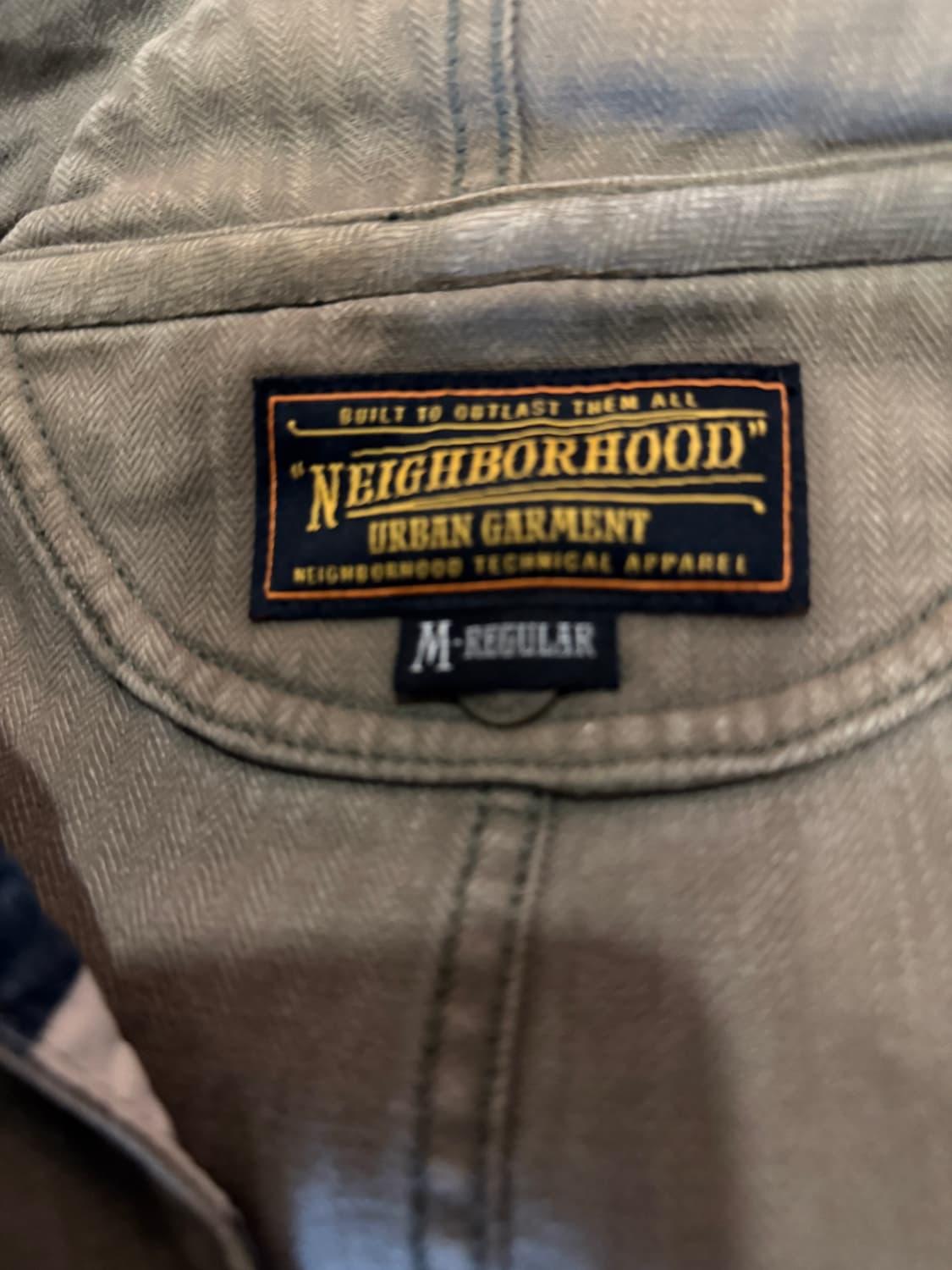 네이버후드(Neighborhood) 카키색 필드 야상 자켓 상품이미지3