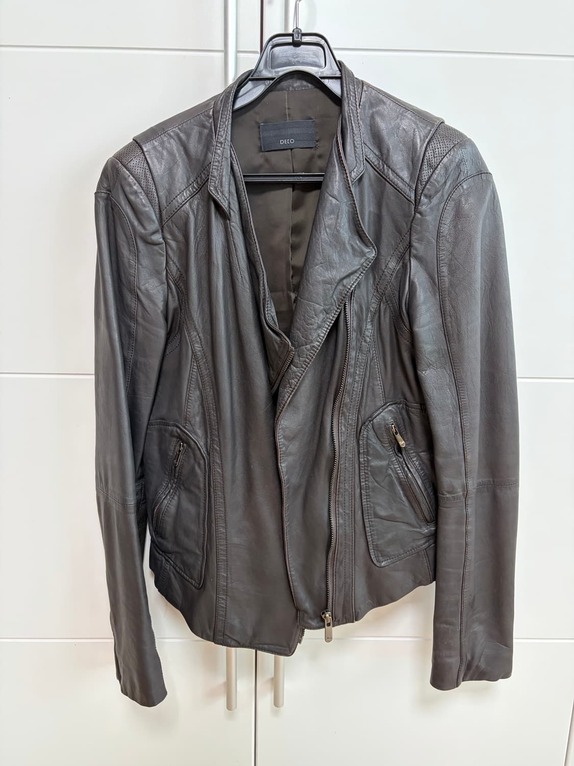 (W) Vintage leather jacket 상품이미지2