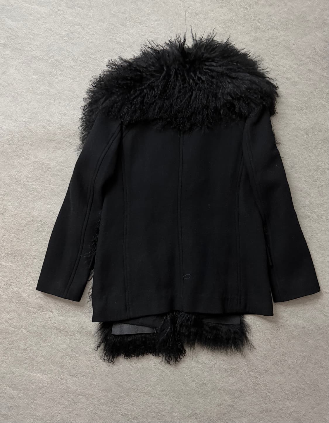 11FW 메종 마르지엘라 스티치 몽골리안 퍼코트 상품이미지2