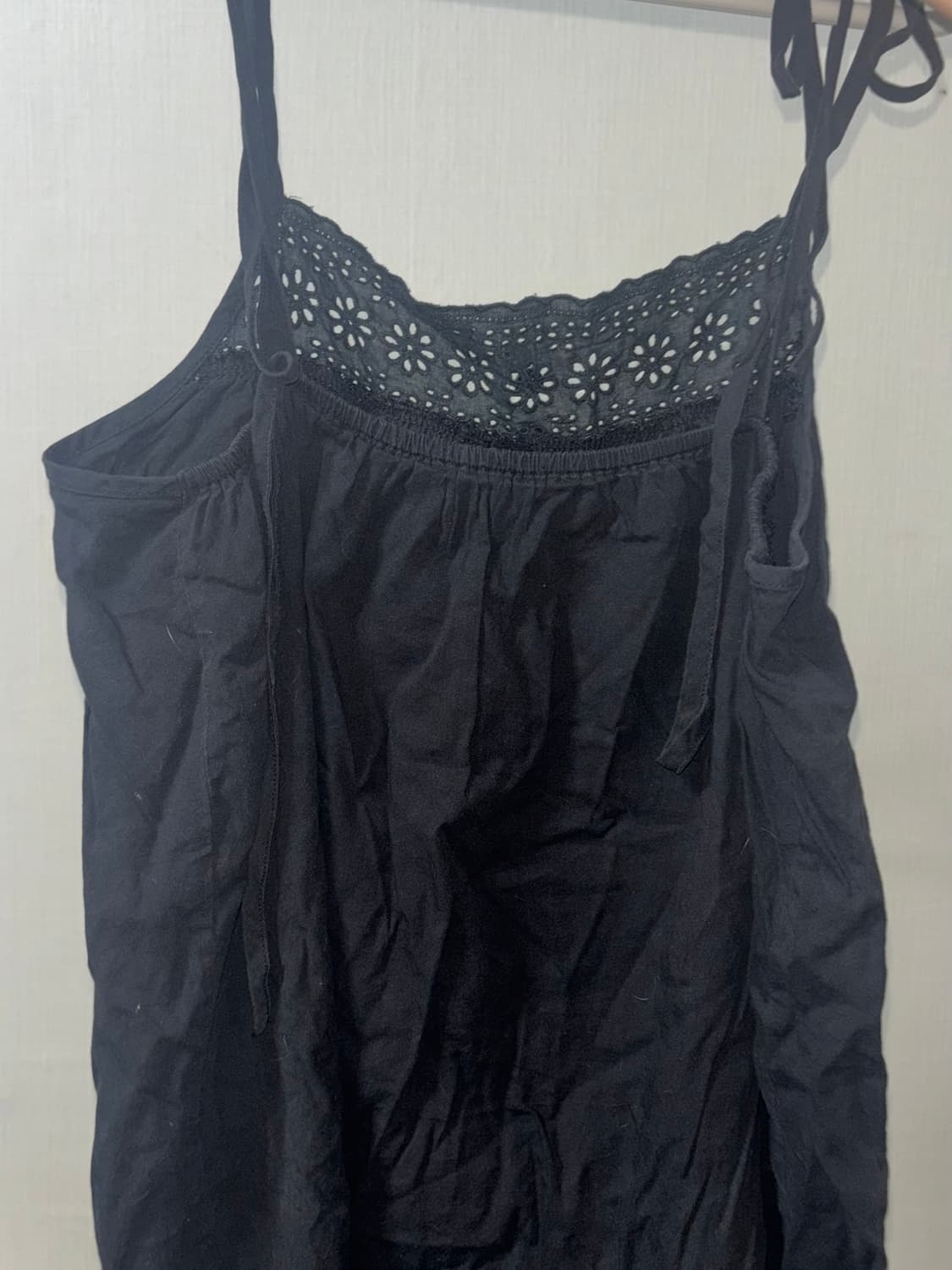 Layered black sleeveless 상품이미지3