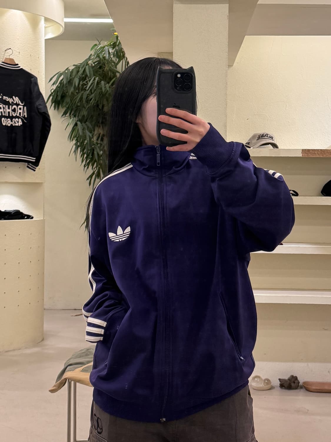 아디다스 파이어버드 퍼플 트랙탑 져지 U134 상품이미지1