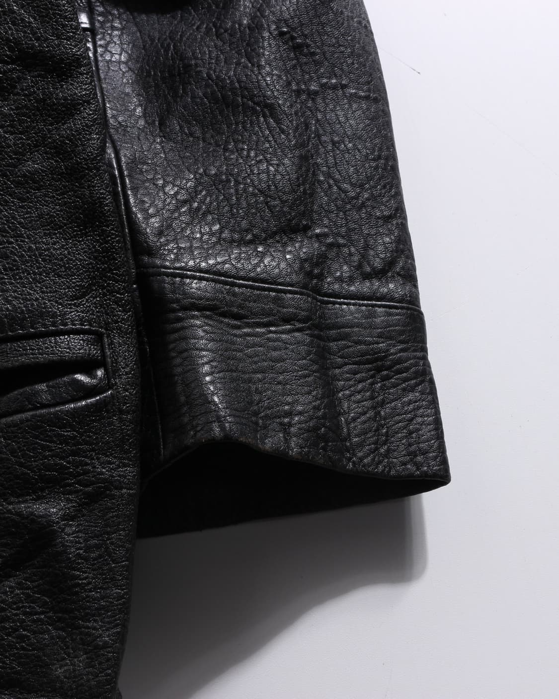 O-0319 Game set and match leather coat 상품이미지10