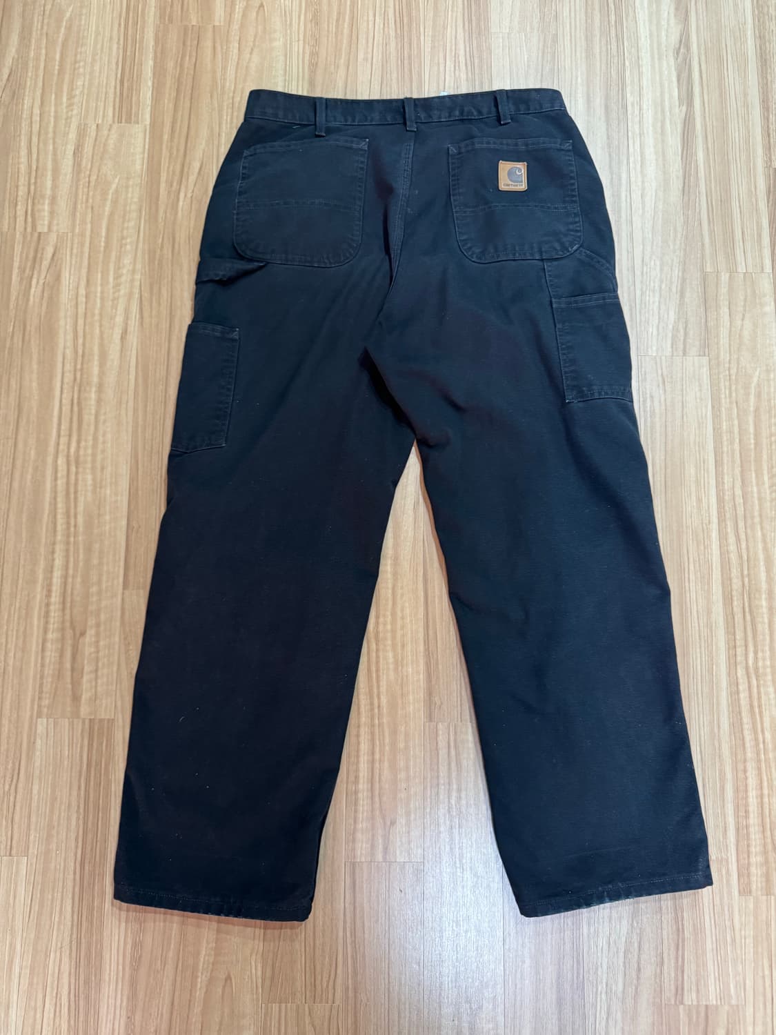 [35] 칼하트 싱글니 팬츠 블랙35x30 상품이미지2