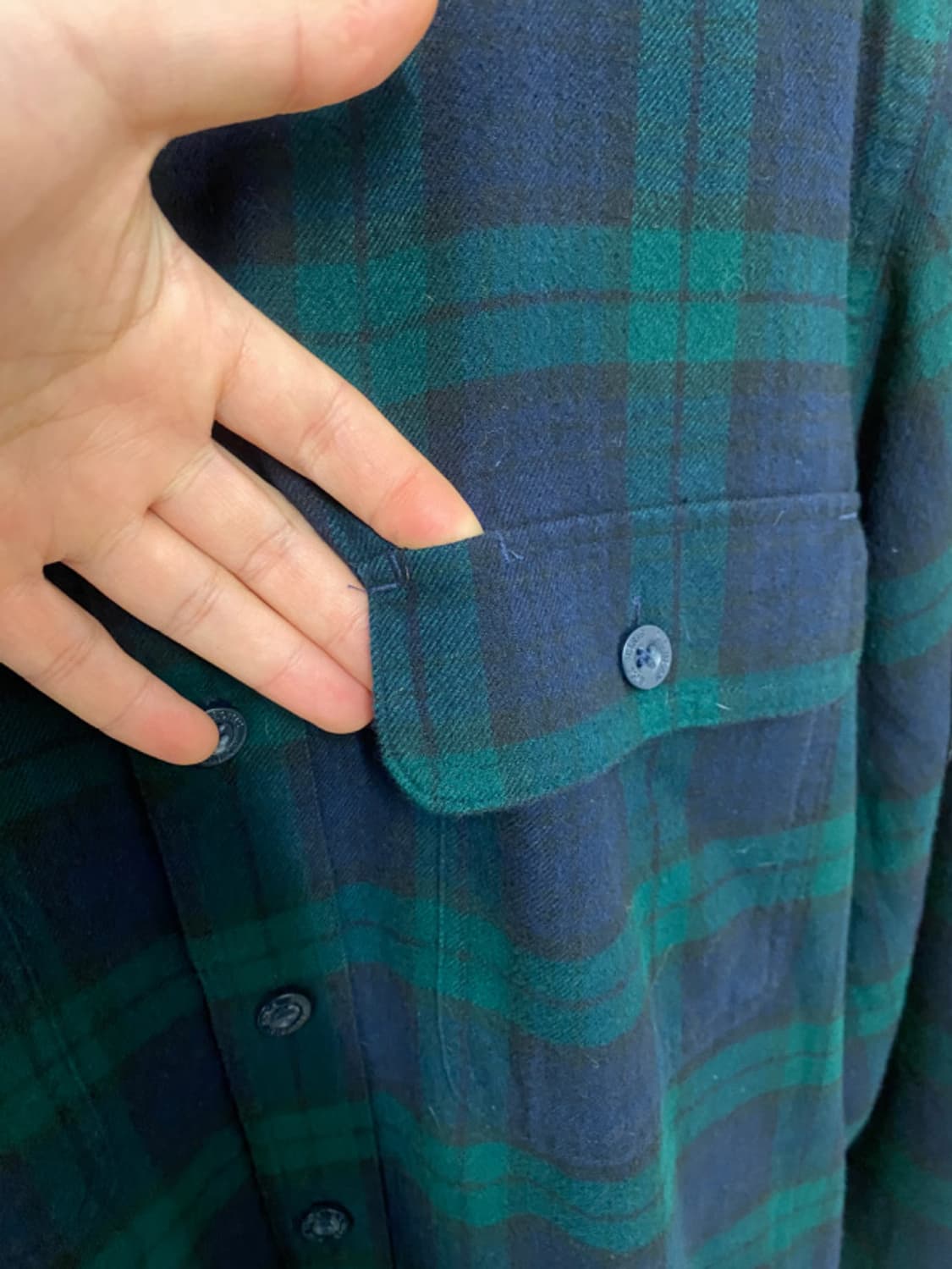 L.L. BEAN black watch shirts jacket 블랙와치 상품이미지8