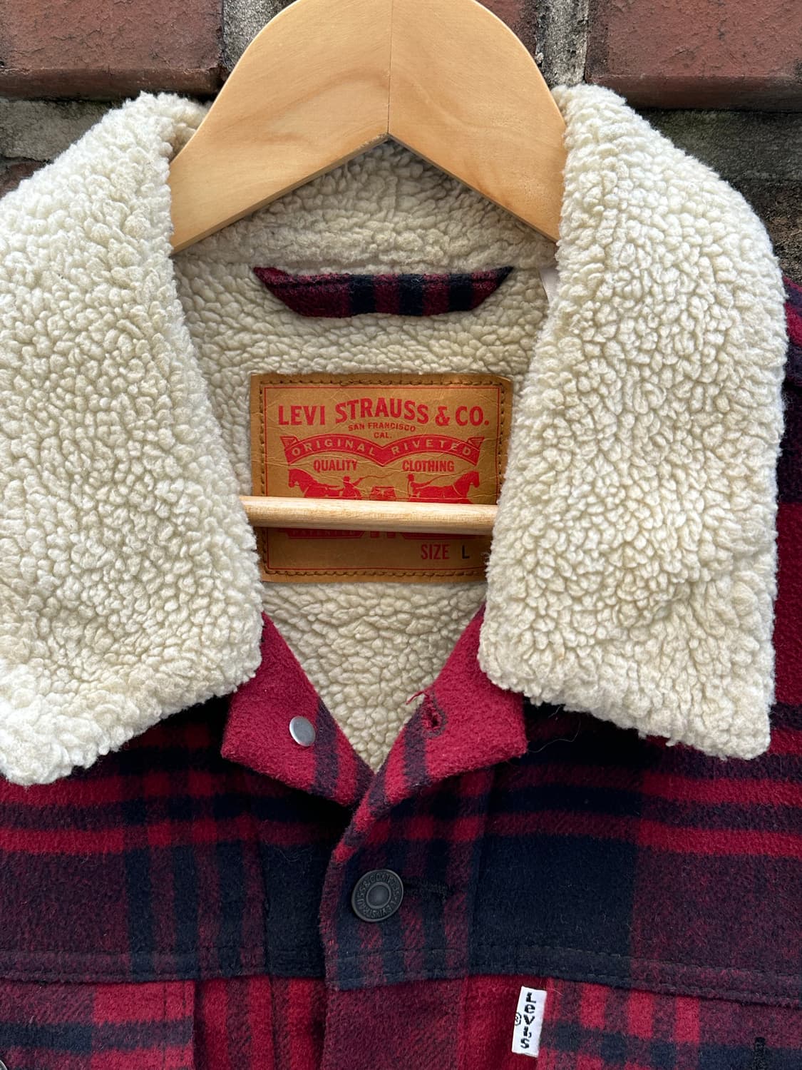 [리바이스] •Sherpa Trucker Jacket 상품이미지3