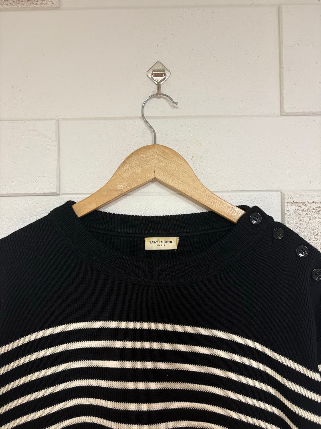 생로랑 13fw 보더 니트 상품이미지3