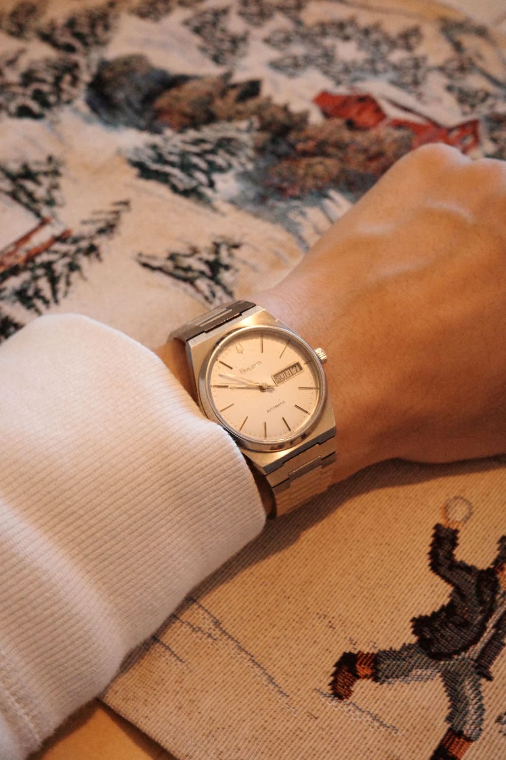 Bulova 빈티지 부로바 뻐뻐시 36mm (70's 데이데이트 오토) 상품이미지2