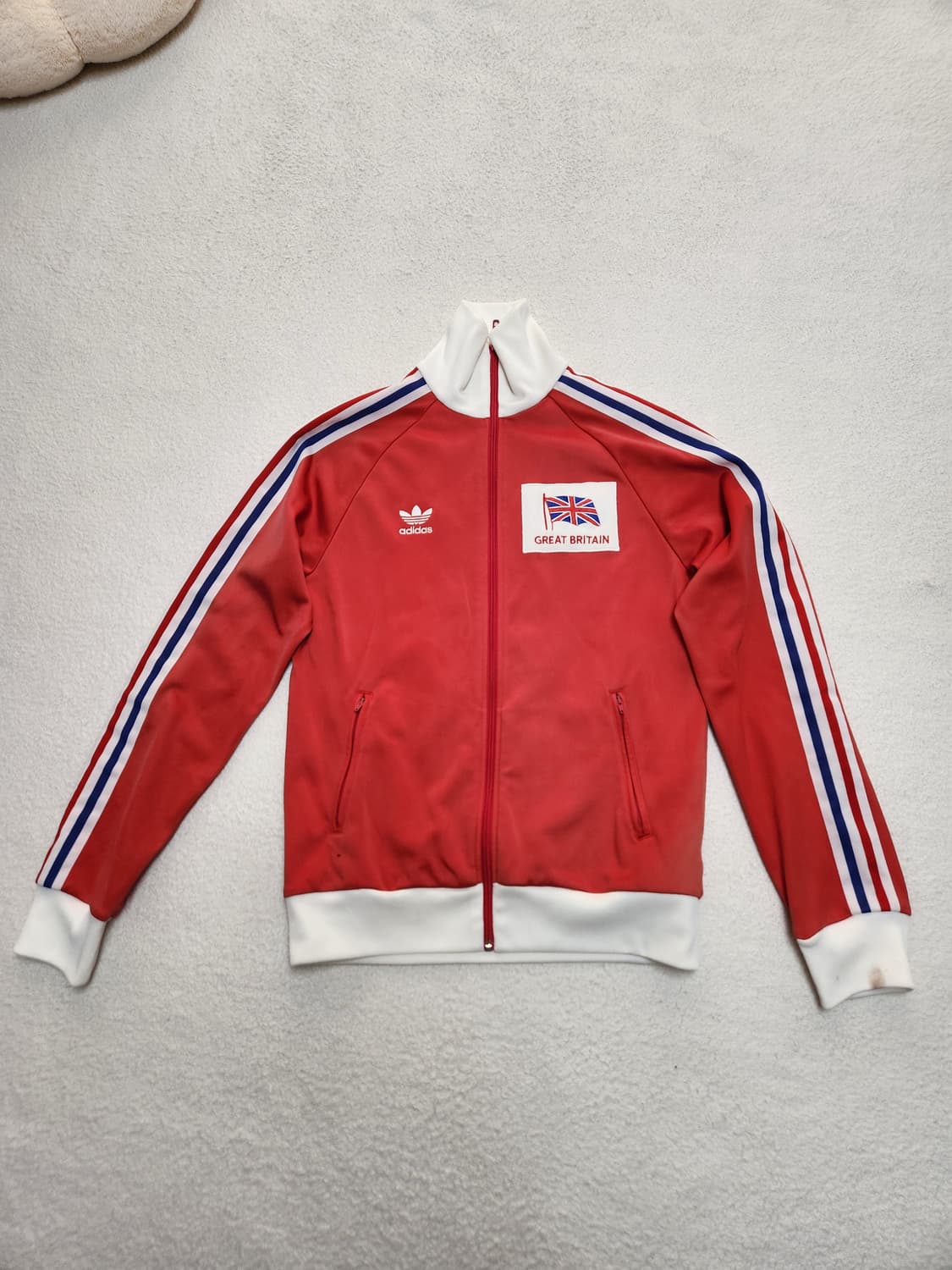 아디다스 구영국 트랙탑 레드 M 상품이미지1