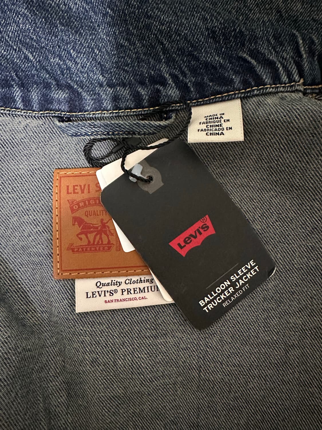 리바이스 008CX-0000  벌룬 자켓 상품이미지5