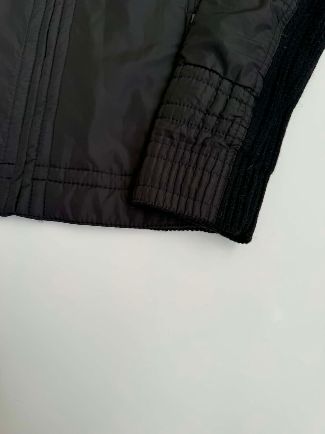 [S] 아르마니 익스체인지 나일론 울  하이브리드 집업 자켓 상품이미지8