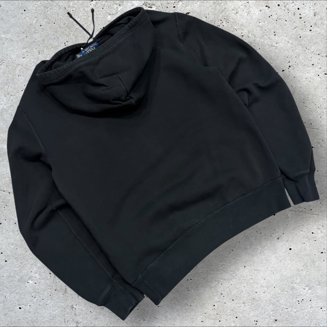 [M] 폴로랄프로렌 블랙 아치 로고 스웻 후드티 C405 상품이미지2