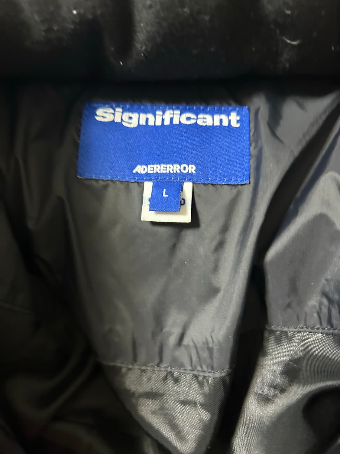 아더에러 시그니피컨트 TRS/BL 태그 퍼퍼 자켓 상품이미지5